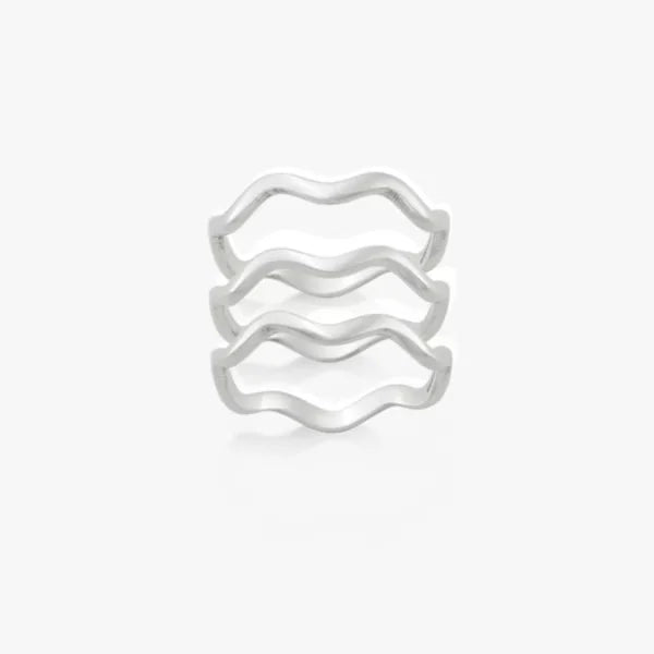 Squiggle Ring Set