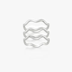 Squiggle Ring Set