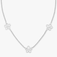 Daisy Station Charm Necklace