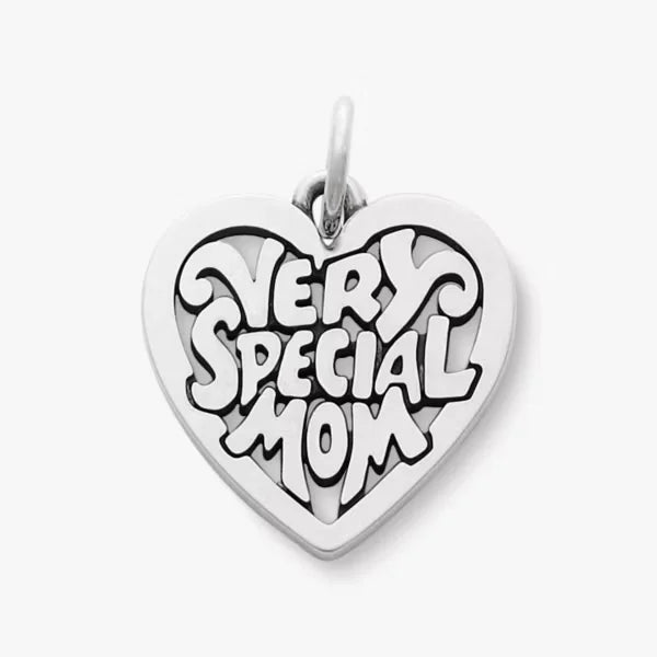 Very Special Mom Heart Charm
