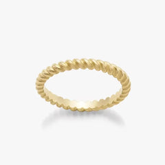 Small Twisted Wire Ring