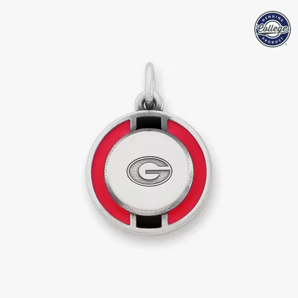Enamel University of Georgia School Spirit Charm
