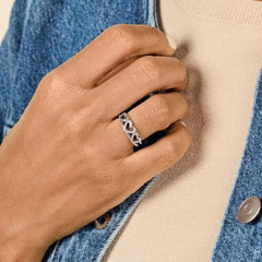 Triple Hearts Ring