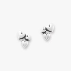 Gathered Heart Studs