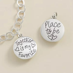 Together is my Favorite Place to be Charm