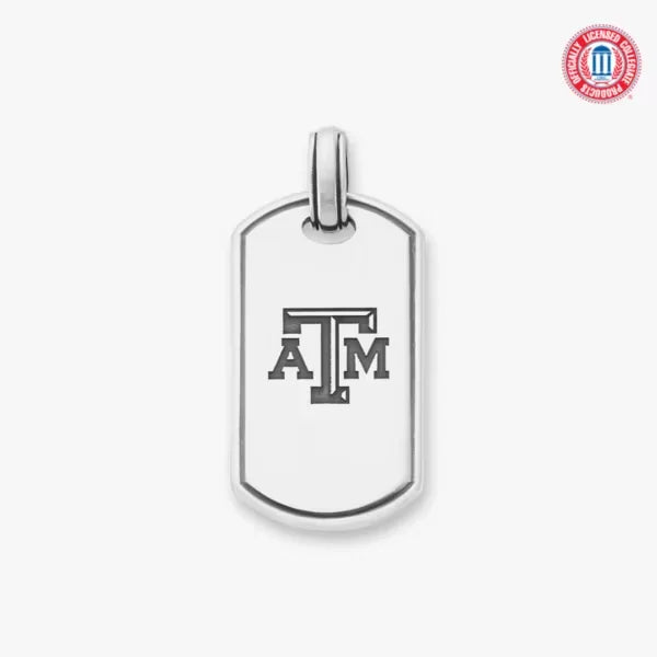 Texas A&M University Classic Tag Pendant