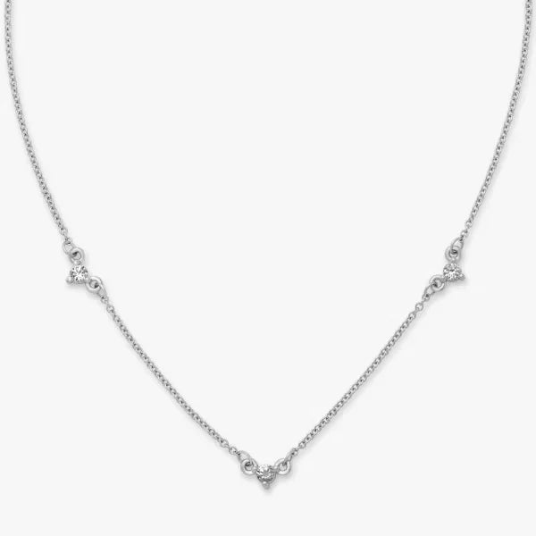 Gemstone Station Necklace