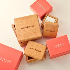 Square Wood Keepsake Box