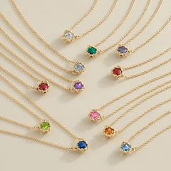 Cherished Birthstone Necklace
