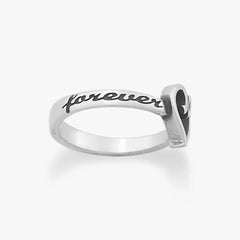 Forever and Always Heart Ring