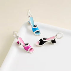 Enamel Slide Heels Charm