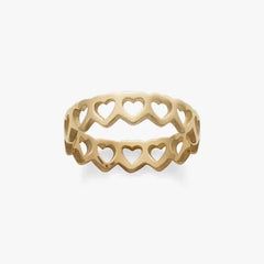 Tiny Hearts Ring