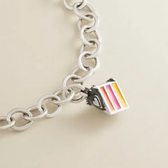 Enamel Layer Cake Charm