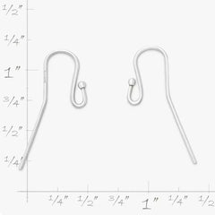 Beaded Wire Ear Hooks