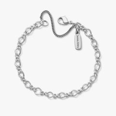 Medium Twist Charm Bracelet