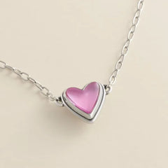 Sweetheart Gemstone Necklace