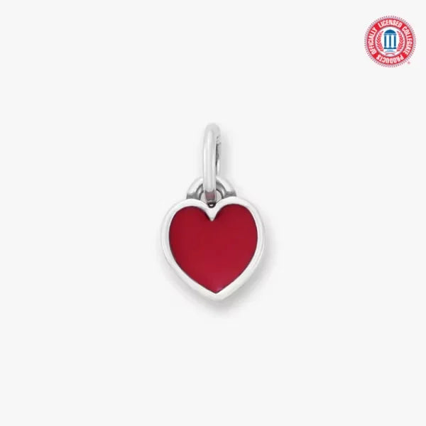 Enamel The University of Oklahoma Connected Hearts Charm