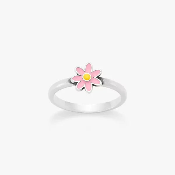 Enamel Mini Flower Ring