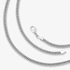 Rectangle Foxtail Necklace