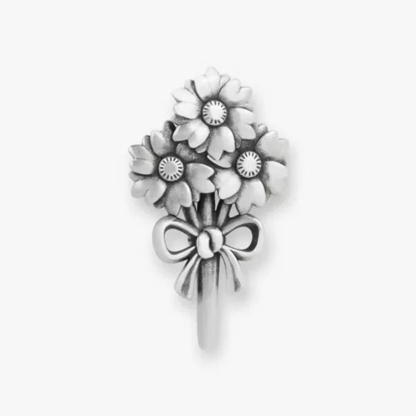 Bouquet with Bow Pendant