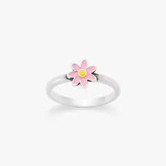 Enamel Mini Flower Ring