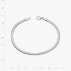 Rounded Herringbone Anklet