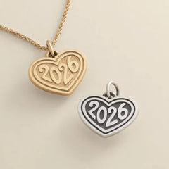 Heart Year Charm