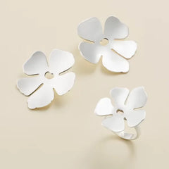 Floral Silhouette Earrings