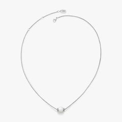 Beaded Cultured Pearl Slider Necklace