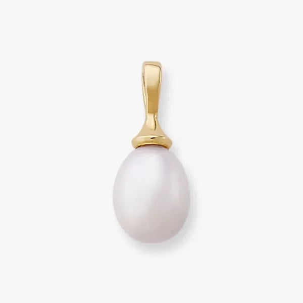 Teardrop Cultured Pearl Pendant