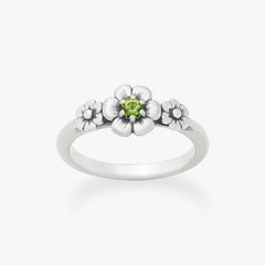 Flowers in Bloom Gemstone Ring