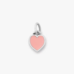 Enamel Connected Hearts Charm