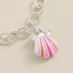 Enamel Seashell Charm